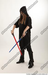 02 2018 01 ANGELIA STANDING POSE WITH LIGHTSABERS